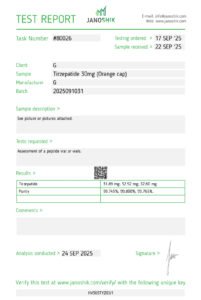 Item #02T30 <br> 30mg