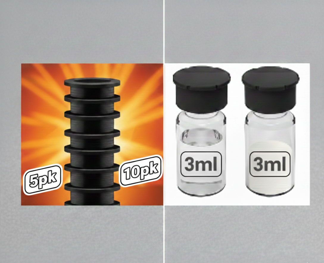 Protective/Storage <br> VIAL CAPS-(reusable)