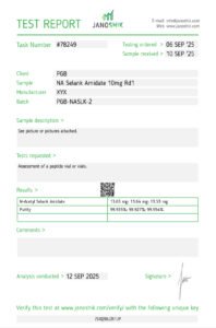 selank black cap Item #18 <br> 10mg